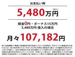 参考価格＆お支払い例